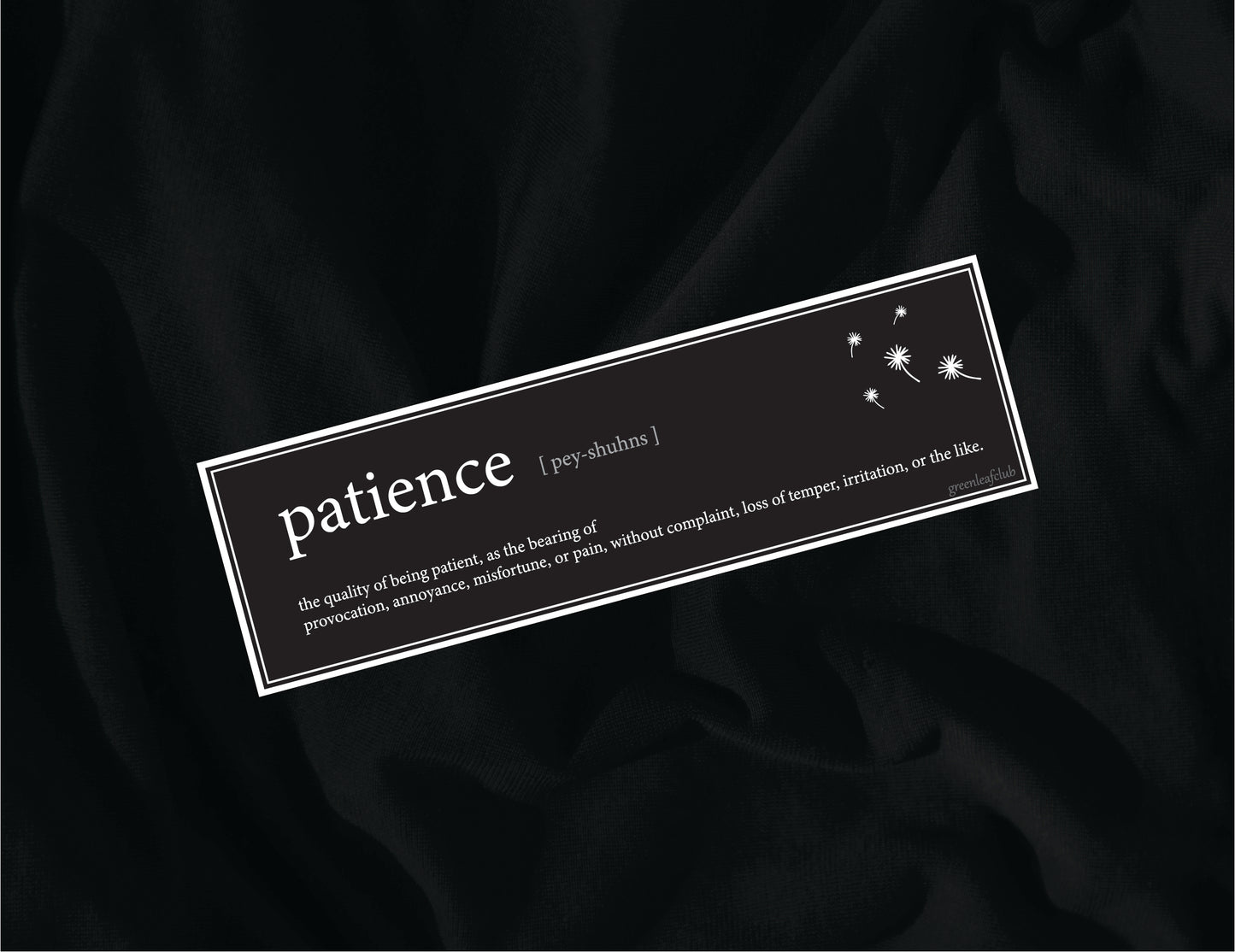 PATIENCE