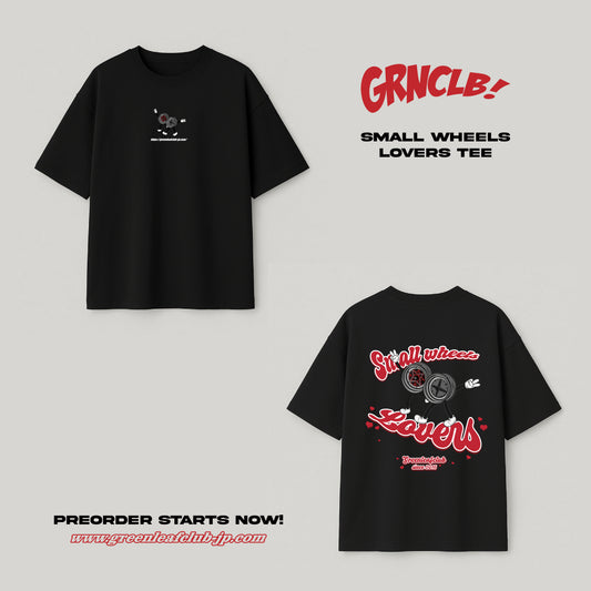 SMALL WHEELS LOVERS TEE