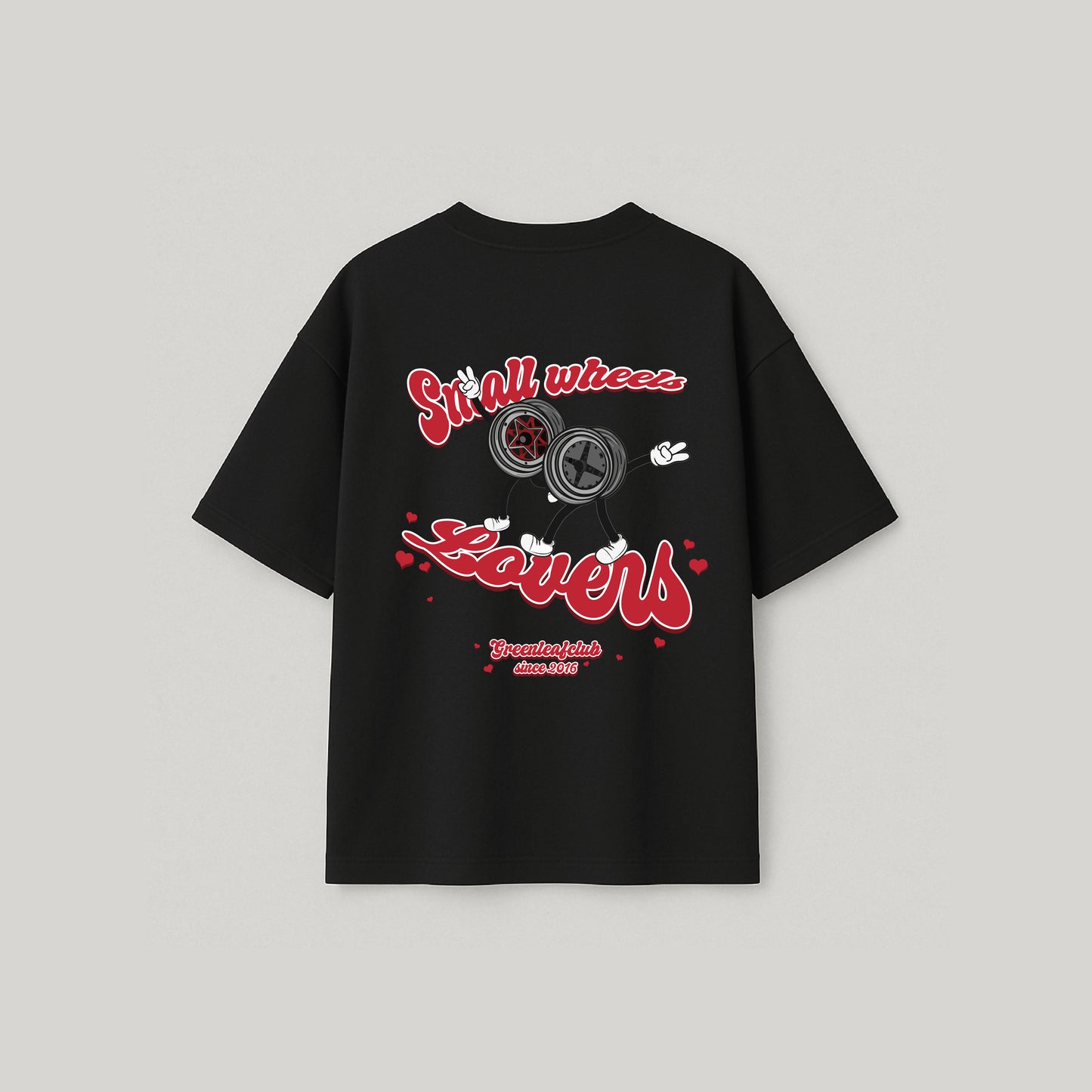 SMALL WHEELS LOVERS TEE
