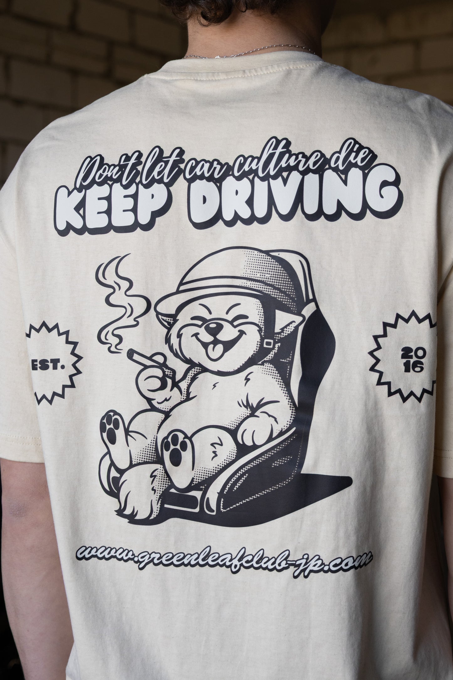 KEEP DRIVING TEE