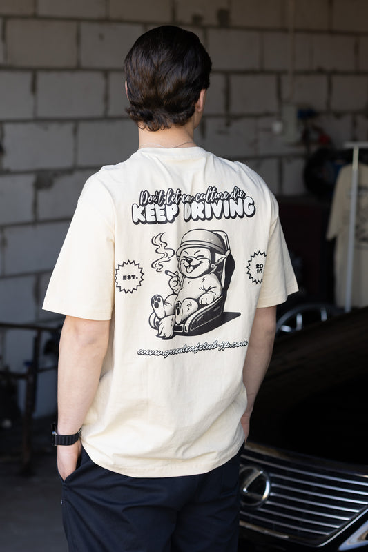 KEEP DRIVING TEE